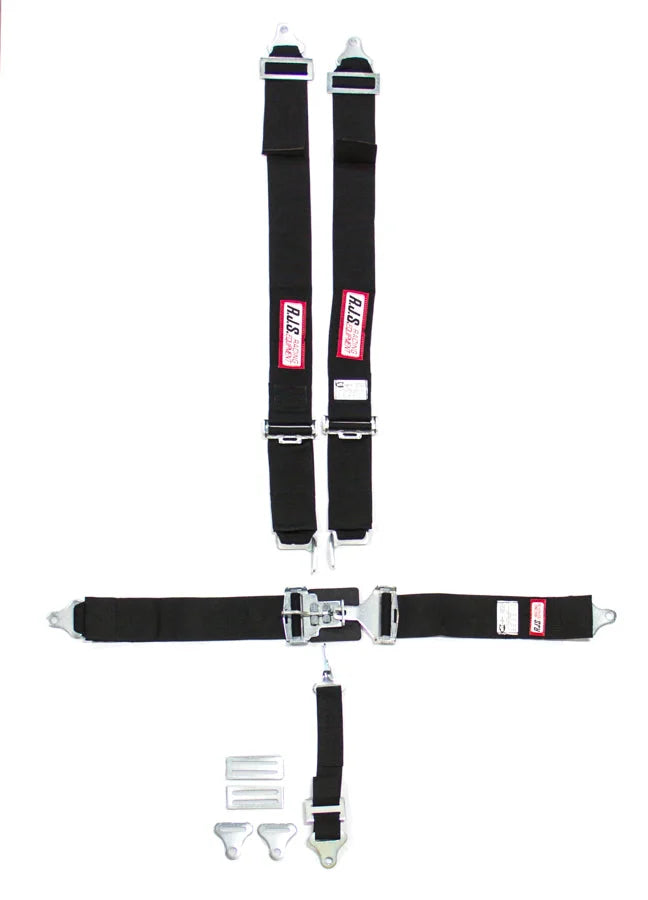 RJS 5-Pt Harness System BK Ind Bolt In Mt 2in Sub
