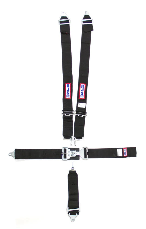 RJS 5-Pt Harness System BK Ind Bolt In Mt 3in Sub