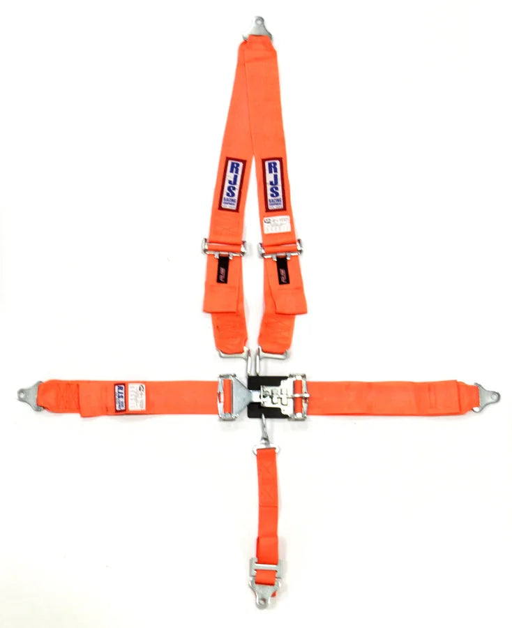 RJS 5-Pt Harness System ORG Shoulder Mount 2in Sub
