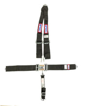 Load image into Gallery viewer, RJS 5-pt Harness System L&amp;L w/Hans BK