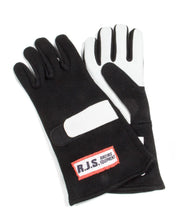 Load image into Gallery viewer, RJS Gloves Nomex D/L MD Black SFI-5