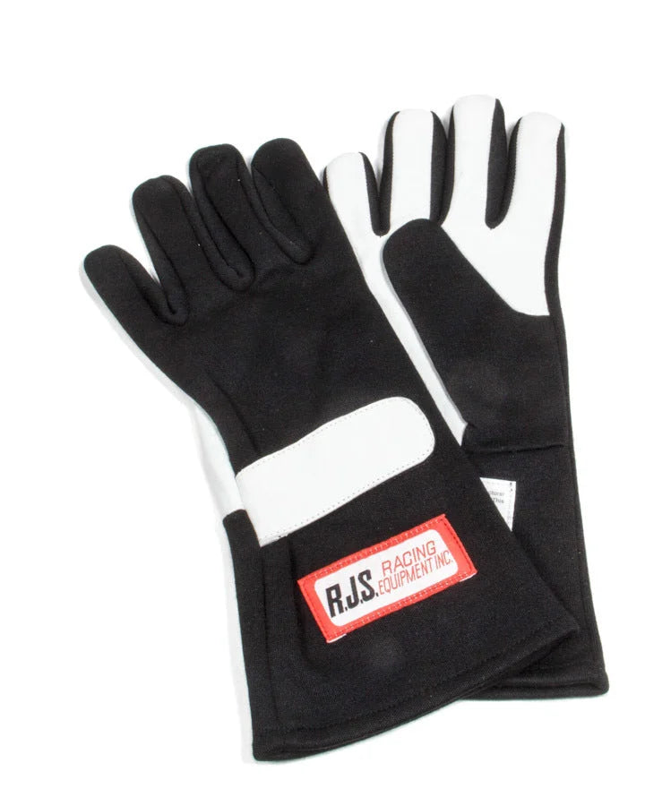 RJS Gloves Nomex S/L SM Black SFI-1
