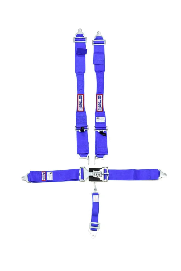 RJS Harness System 5 Pt Blue Hans Shoulder Ind Wrap