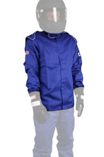 Load image into Gallery viewer, RJS Jacket Blue X-Large SFI-1 FR Cotton