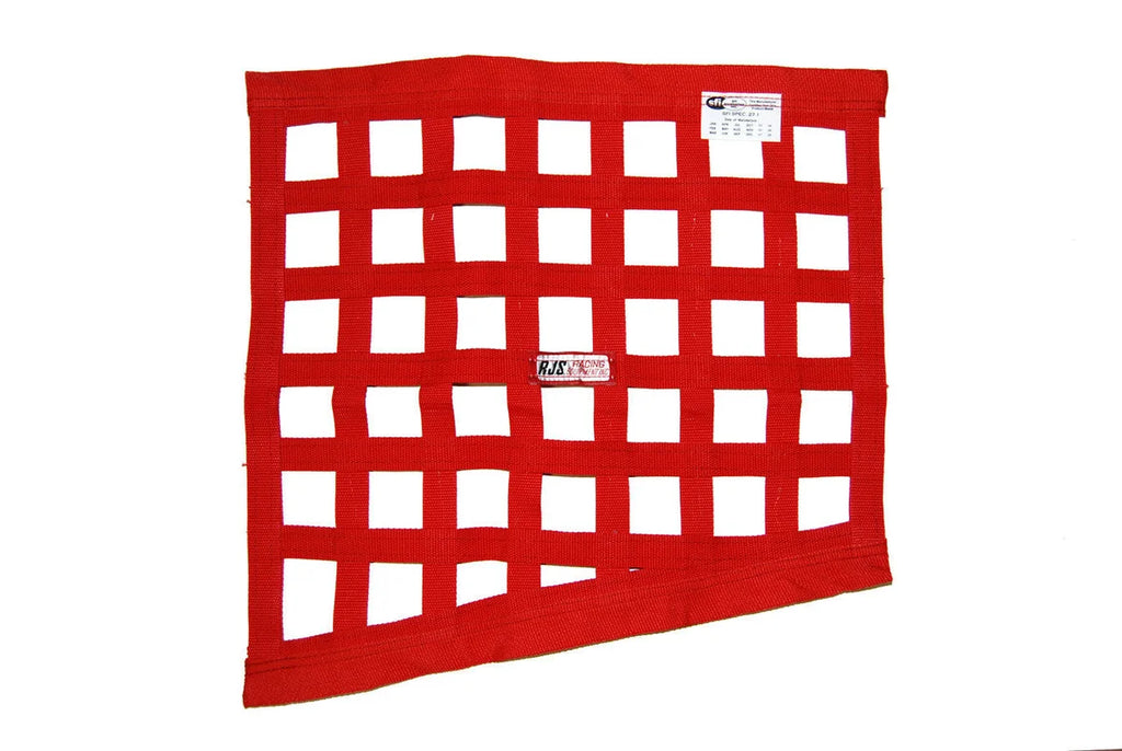 RJS Red Angled Window Net 10000104