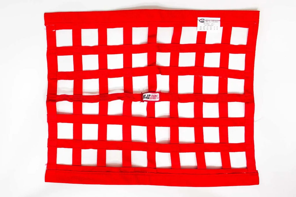 RJS Red Ribbon Window Net 18x24