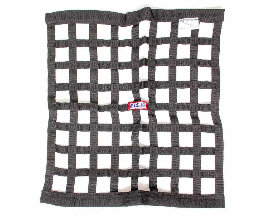 RJS Ribbon Window Net 24x24 Black SFI