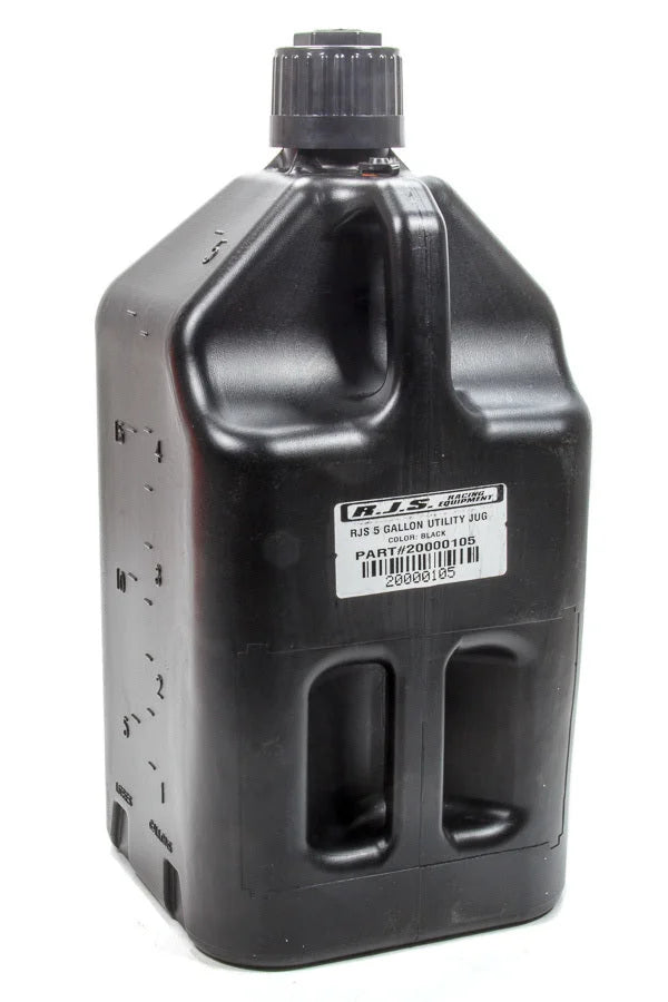 RJS Utility Jug 5 Gallon Black 20000105