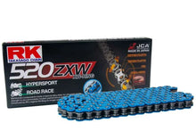 Load image into Gallery viewer, RK Chain BB520ZXW-100L XW-Ring - Blue