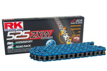Load image into Gallery viewer, RK Chain BB525ZXW-100L XW-Ring - Blue