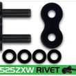 Load image into Gallery viewer, RK Chain BL525ZXW-RIVET - Black Scale