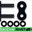 Load image into Gallery viewer, RK Chain BL530ZXW-RIVET - Black Scale