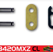 Load image into Gallery viewer, RK Chain GB420MXZ Clip Link - Gold
