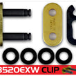 Load image into Gallery viewer, RK Chain GB520EXW Clip Link - Gold