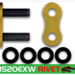 Load image into Gallery viewer, RK Chain GB520EXW-RIVET - Gold