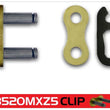 Load image into Gallery viewer, RK Chain GB520MXZ5-CLIP - Gold