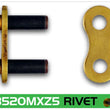 Load image into Gallery viewer, RK Chain GB520MXZ5-RIVET - Gold