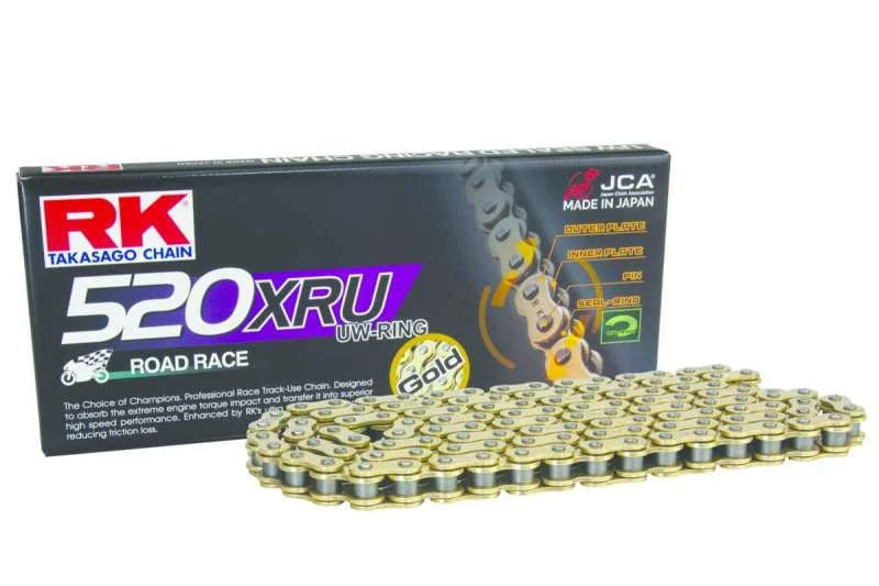 RK Chain GB520XRU-100FT U-Ring- Gold