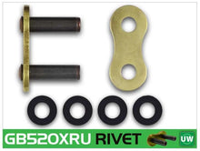 Load image into Gallery viewer, RK Chain GB520XRU-RIVET - Gold