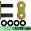 Load image into Gallery viewer, RK Chain GB530XRE-RIVET - Gold