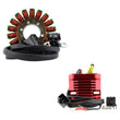 Load image into Gallery viewer, RMSTATOR GENERATOR STATOR + ALUMINUM MOSFET REGULATOR RMS900-107634