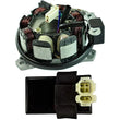 Load image into Gallery viewer, RMSTATOR RMSTATOR KIT HIGH OUTPUT STATOR + HIGH PERFORMANCE CDI BOX RM22973