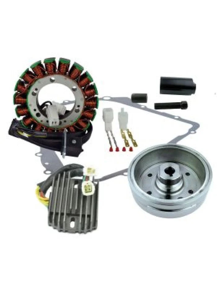RMSTATOR RMSTATOR FLYWHEEL + PULLER STATOR REG REC CRANKCASE COVER GASK RM23050