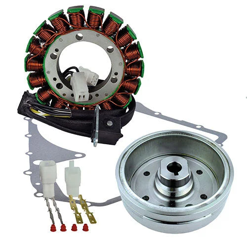 RMSTATOR RMSTATOR KIT FLYWHEEL + STATOR + CRANKCASE COVER GASK RM23042 - Main Product View