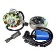 Load image into Gallery viewer, RMSTATOR RMSTATOR KIT STATOR 100W EXT IGN COIL + FLYWHEEL + PULLER RM22804