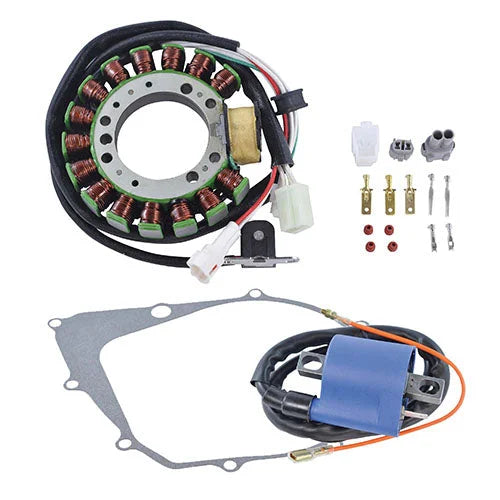 RMSTATOR RMSTATOR KIT STATOR + CRANKCASE COVER GASKET + IGNITION COIL RM22862