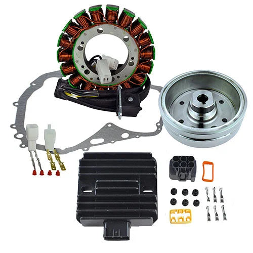RMSTATOR RMSTATOR KIT STATOR FLYWHEEL REG REC CRANKCASE COVER GASKET RM23020