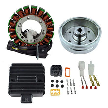Load image into Gallery viewer, RMSTATOR RMSTATOR KIT STATOR + IMPROVED MAGNETO FLYWHEEL + REG REC RM23018