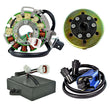 Load image into Gallery viewer, RMSTATOR RMSTATOR STATOR 100W CDI + IGNITION COIL BACKPLATE FLYWHEEL RM23007