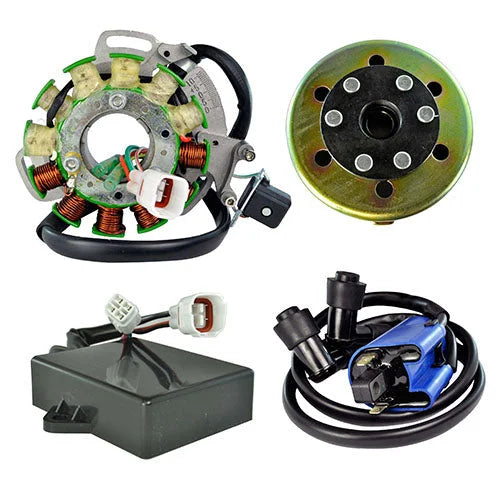 RMSTATOR RMSTATOR STATOR 100W CDI + IGNITION COIL BACKPLATE FLYWHEEL RM23007