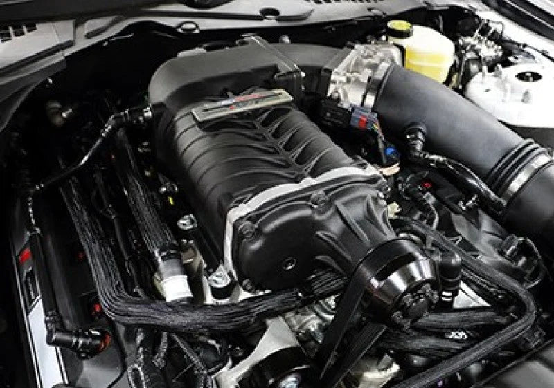 ROUSH 2015-2017 Ford Mustang 5.0L V8 600HP Phase 2 Calibrated Supercharger Kit - Side View