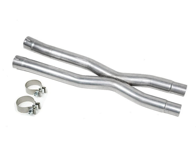 ROUSH 2015-2019 Ford Mustang GT 5.0L V8 X-Pipe Kit - Side View