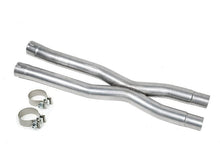 Load image into Gallery viewer, ROUSH 2015-2019 Ford Mustang GT 5.0L V8 X-Pipe Kit - Side View