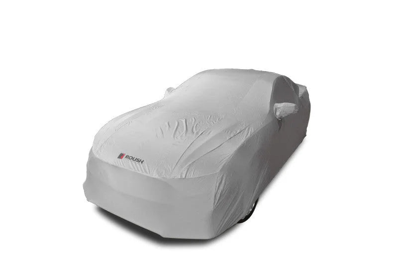 ROUSH 2015-2019 Ford Mustang Satin Stretch Indoor Car Cover - Main Product View