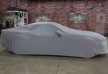 Load image into Gallery viewer, ROUSH 2015-2019 Ford Mustang Satin Stretch Indoor Car Cover - Detail View