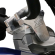 Load image into Gallery viewer, ROX SPEED FX 2.4" Pivoting Risers - 1-1/4" Handlebar - BMW - Installation View