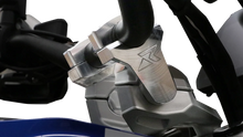 Load image into Gallery viewer, ROX SPEED FX 2.4" Pivoting Risers - 1-1/4" Handlebar - BMW - Installation View