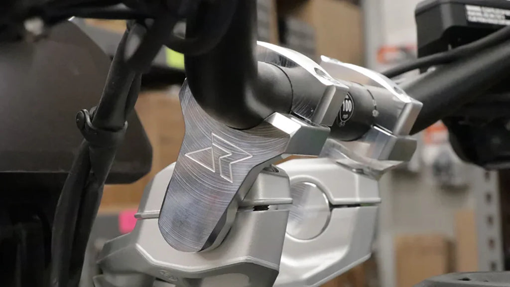 ROX SPEED FX 2.4" Pivoting Risers - 1-1/4" Handlebar - BMW - Additional View 5