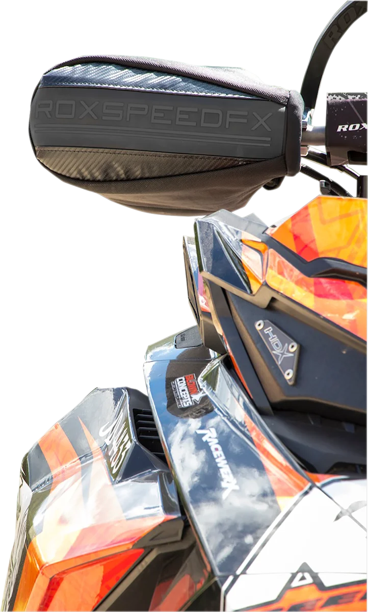ROX SPEED FX Handguards - Gauntlet - All Seasons G1-AS-K - Back View