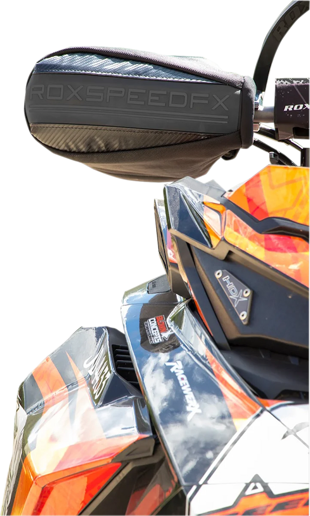 ROX SPEED FX Handguards - Gauntlet - All Seasons G1-AS-K - Back View
