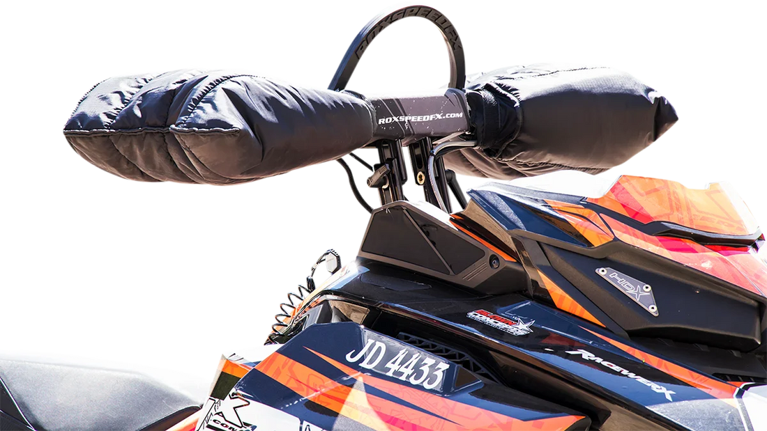 ROX SPEED FX Handguards - Gauntlet - Soft G1-SO-K - Back View