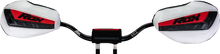 Load image into Gallery viewer, ROX SPEED FX Handguards - Generation 3 Flex-Tec - Black/White/Red FT3-HG-BWR - Side View