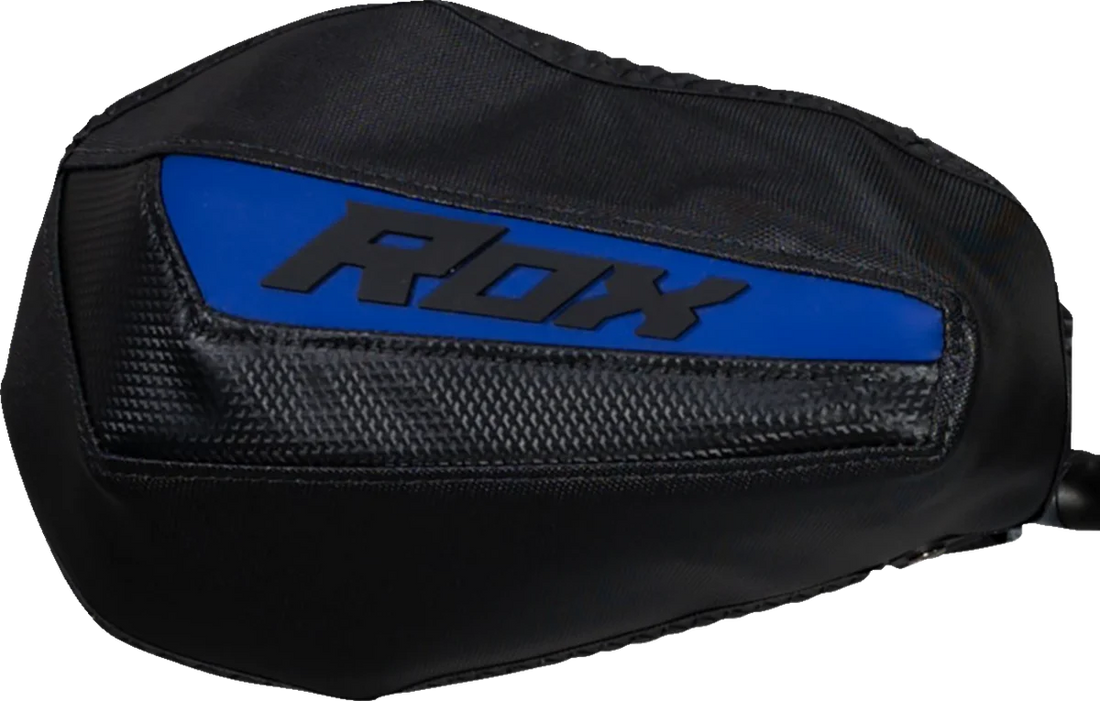 ROX SPEED FX Handguards - Generation 3 Flex-Tec - Blue FT3-HG-B - Side View