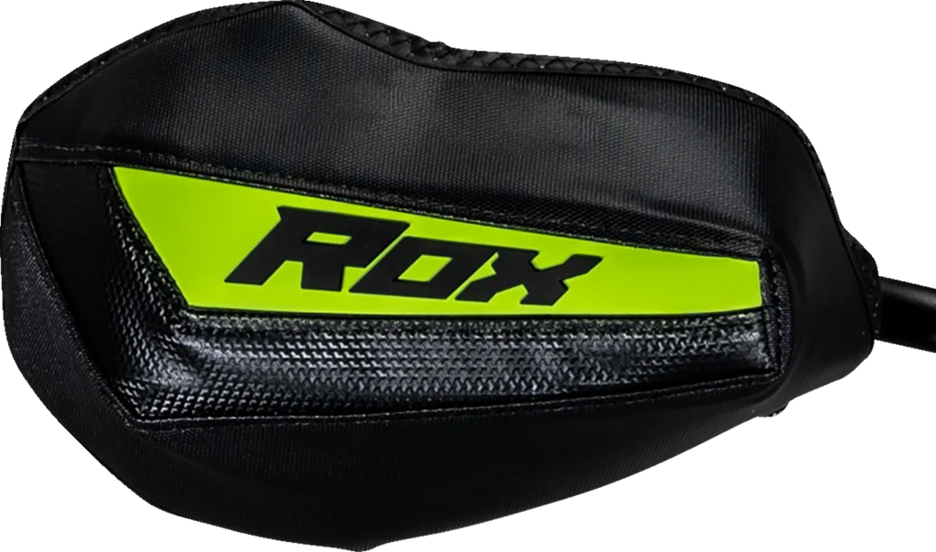 ROX SPEED FX Handguards - Generation 3 Flex-Tec - Cat Green FT3-HG-CG - Side View