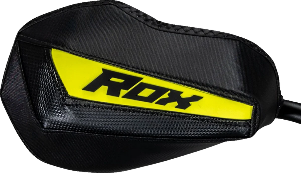ROX SPEED FX Handguards - Generation 3 Flex-Tec - Manta Green FT3-HG-MG - Side View