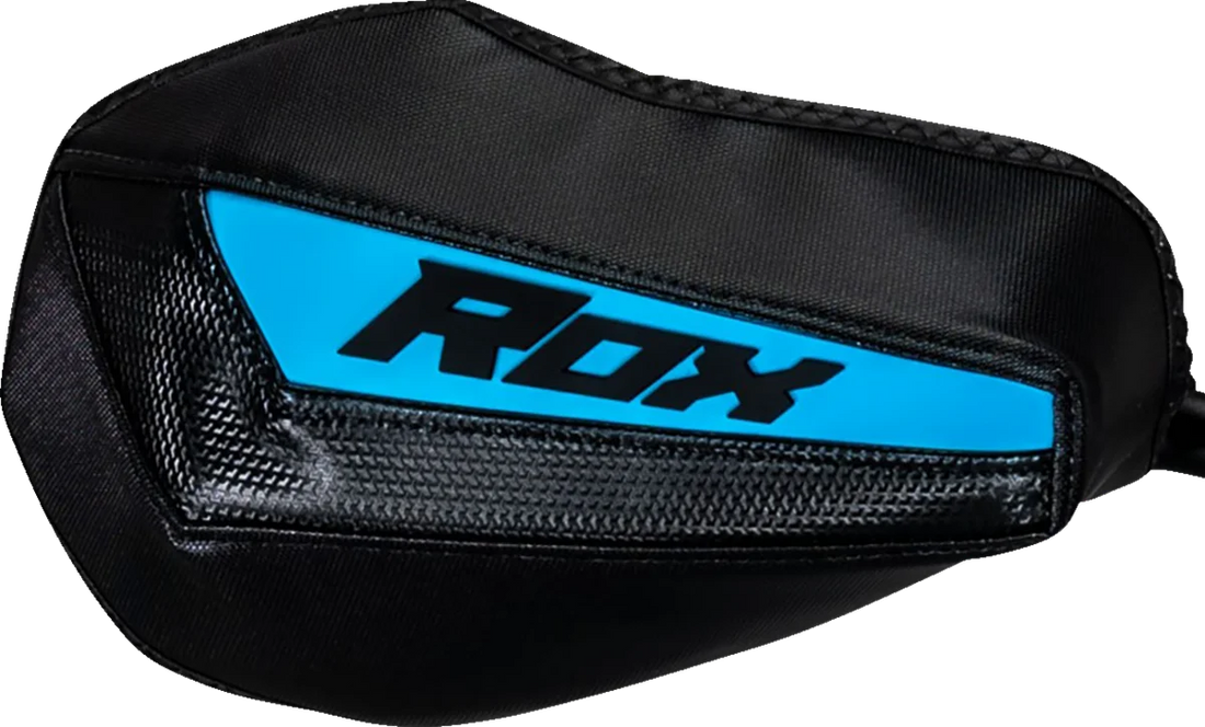 ROX SPEED FX Handguards - Generation 3 Flex-Tec - OctVoo Blue FT3-HG-OV - Side View